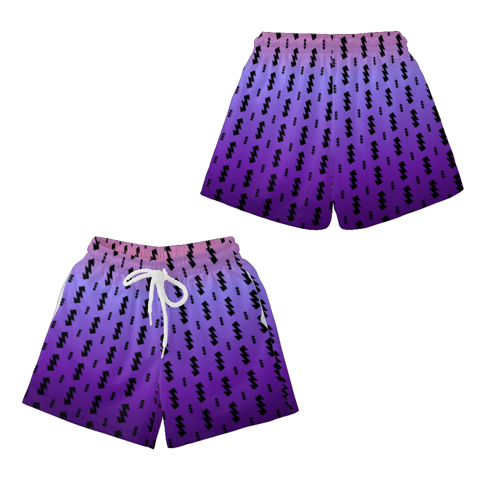 Toddler Night Sky Lightning Shorts