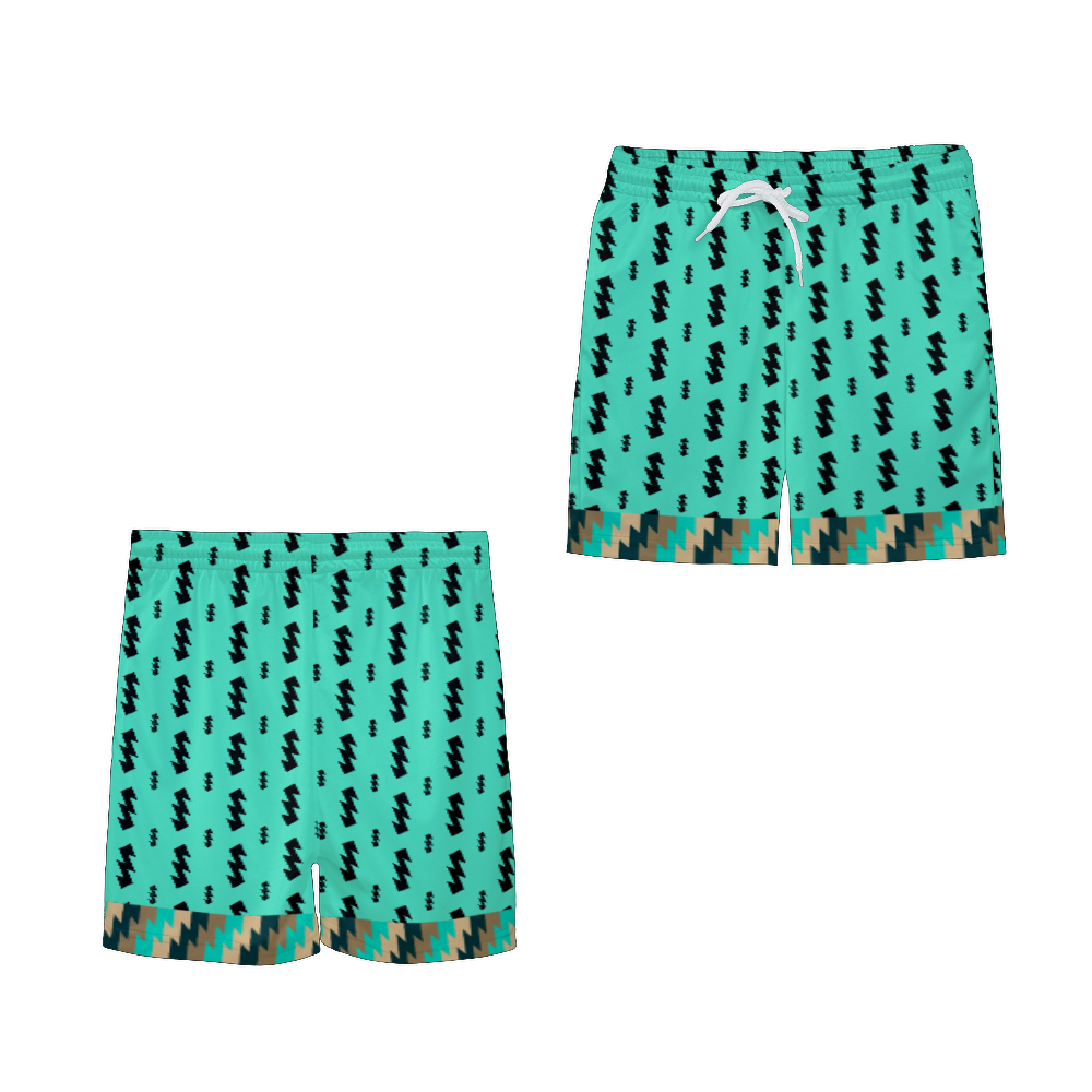 Youth Teal Jersey Shorts