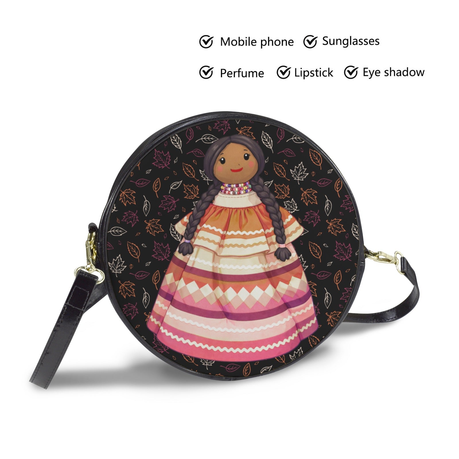 Fall Round Sling Bag-Large