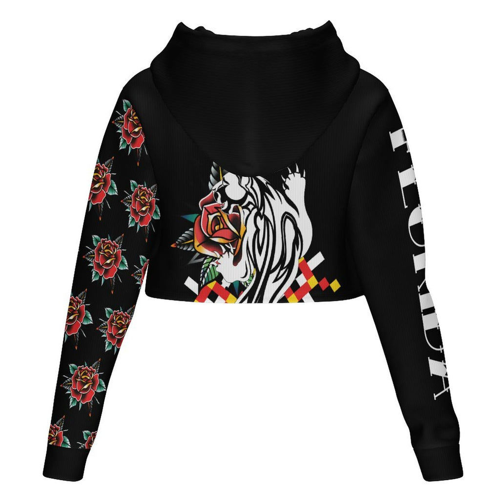 Panther Women's Cropped Hoodie