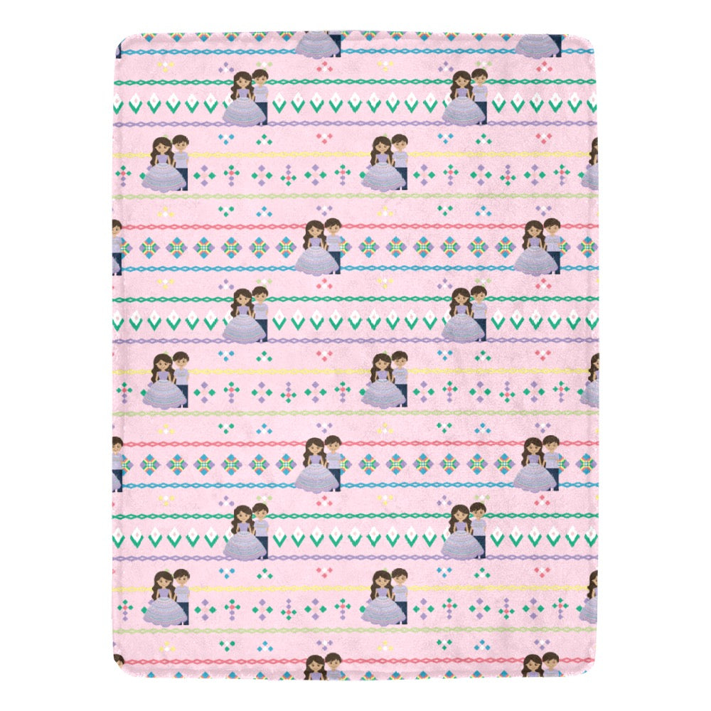 Ultra-Soft Spring Doll Blanket