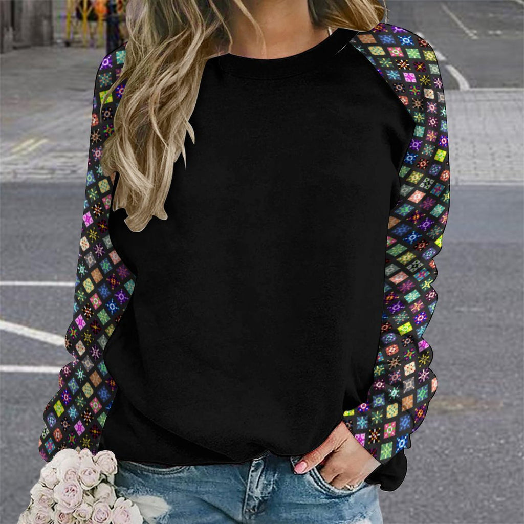 Women's Raglan Crewneck Sweatshirt