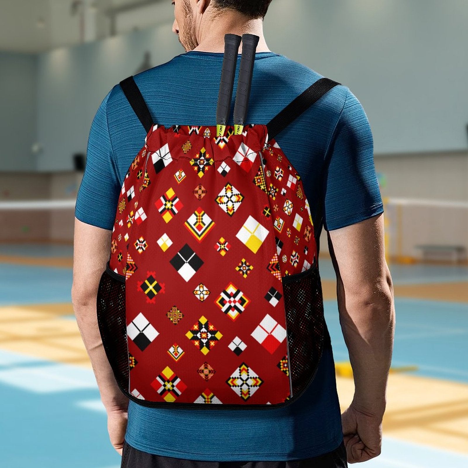 Reds Sports Drawstring Bag