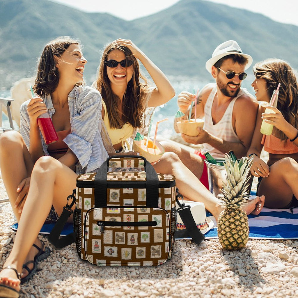 Mocha Camping Cooler Bag