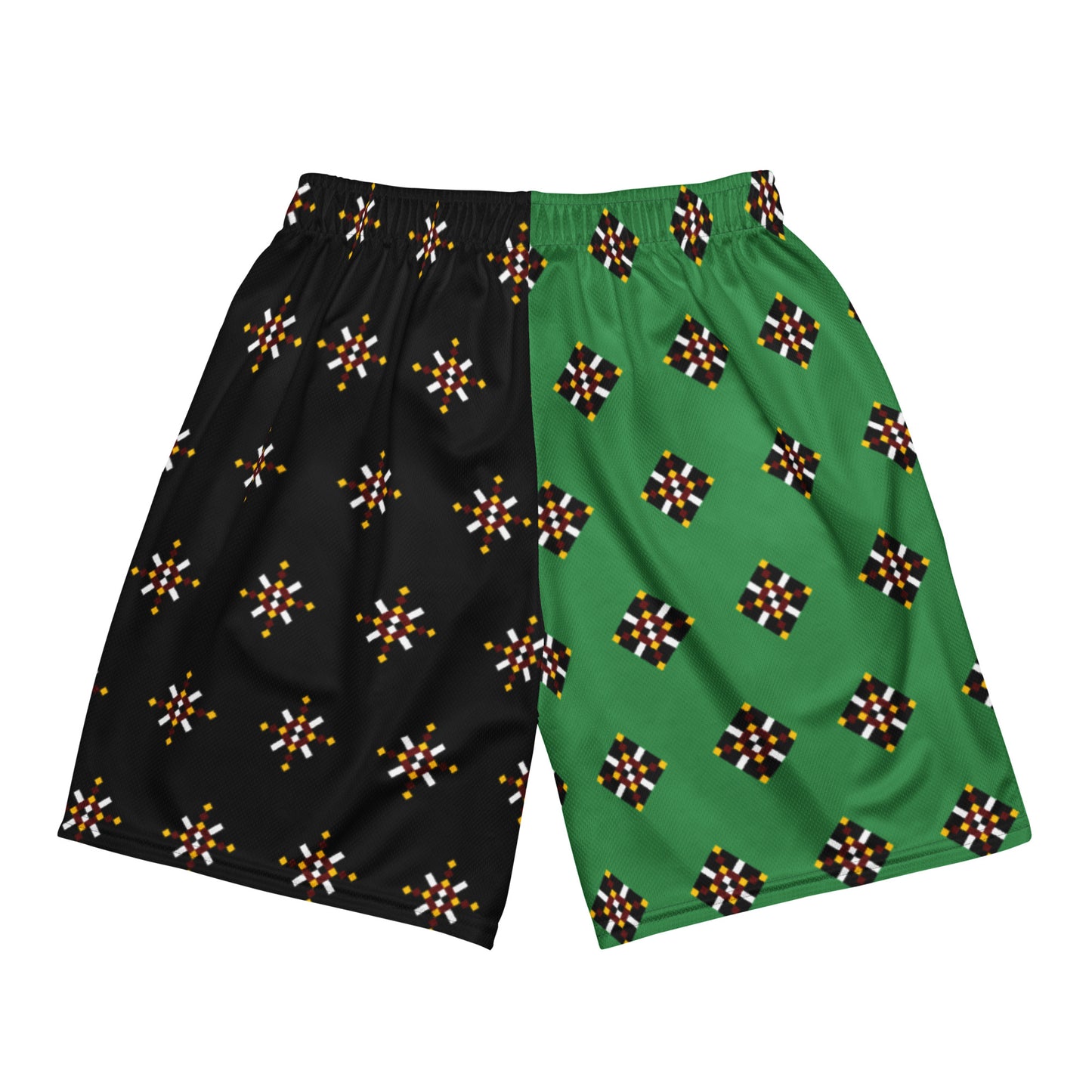 Green Diamond Unisex mesh shorts