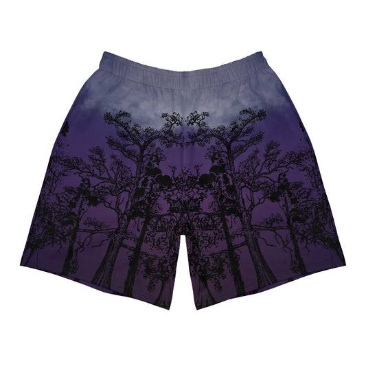 Spooky Night Athletic Long Shorts