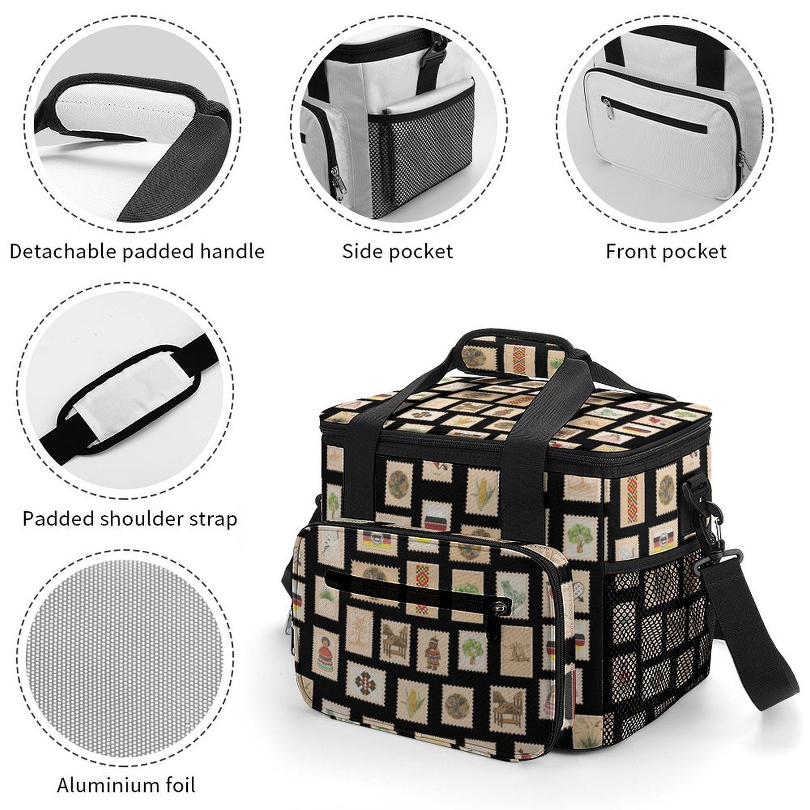Postage Camping Cooler Bag