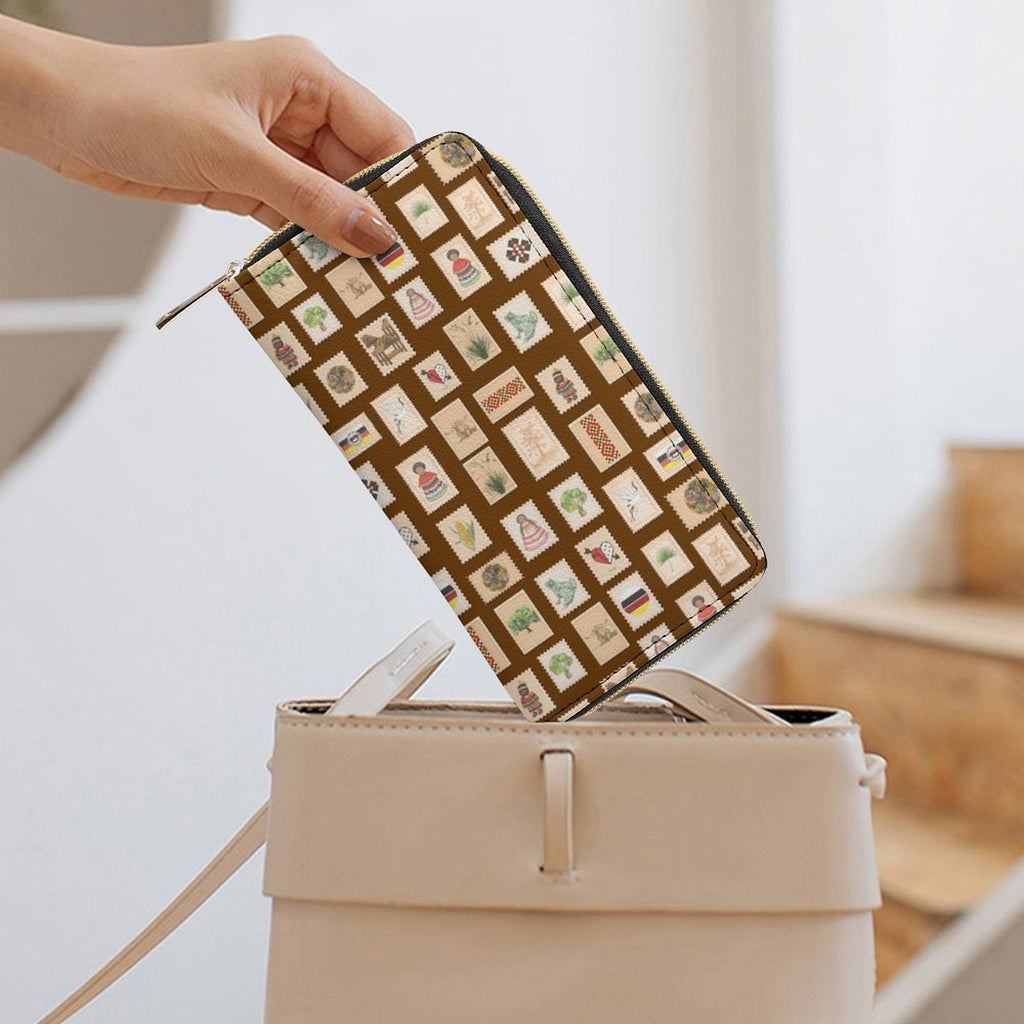 Mocha Leather Wallet