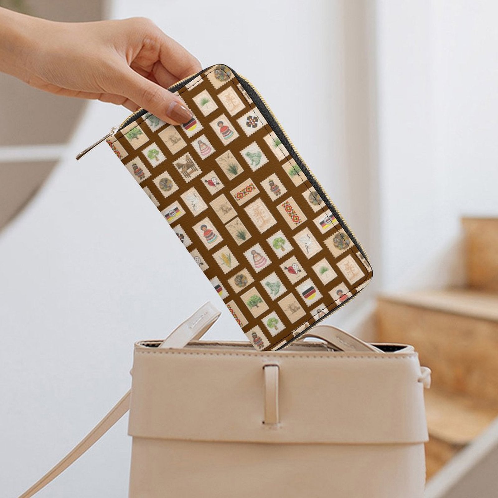 Mocha Leather Wallet