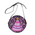 Paisley Round Sling Bag (Large)