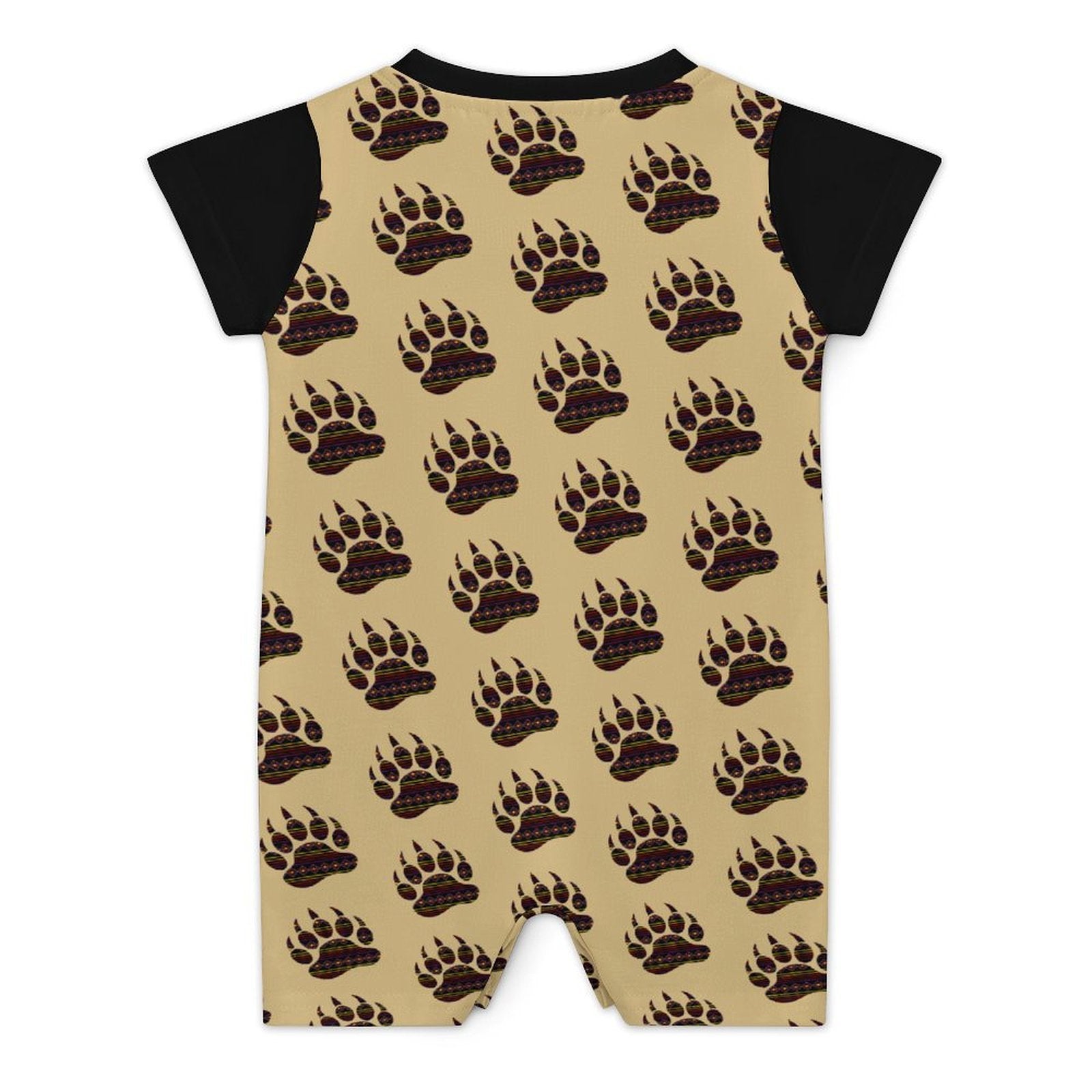 Bear Paw Baby Romper