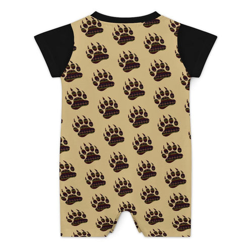 Bear Paw Baby Romper