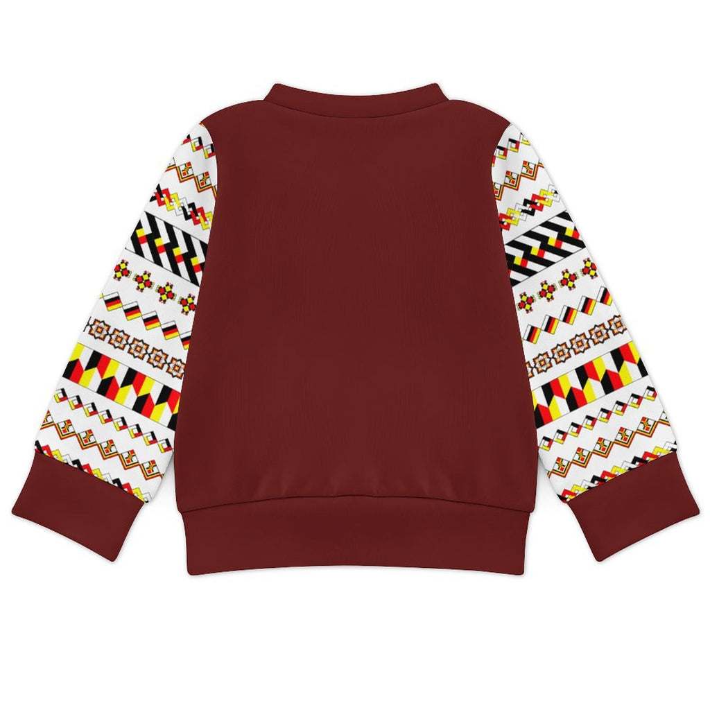 Toddlers' Red Crewneck Sweatshirt