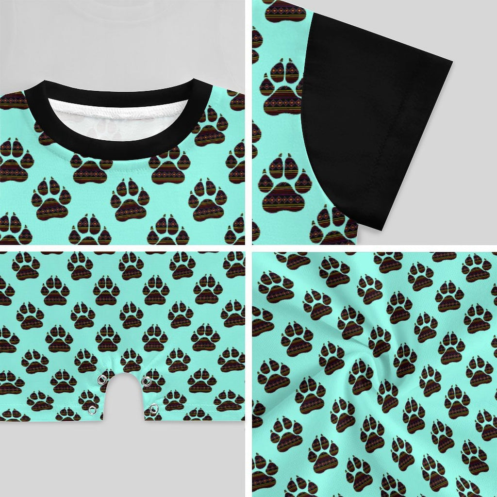 Panther Paw Romper