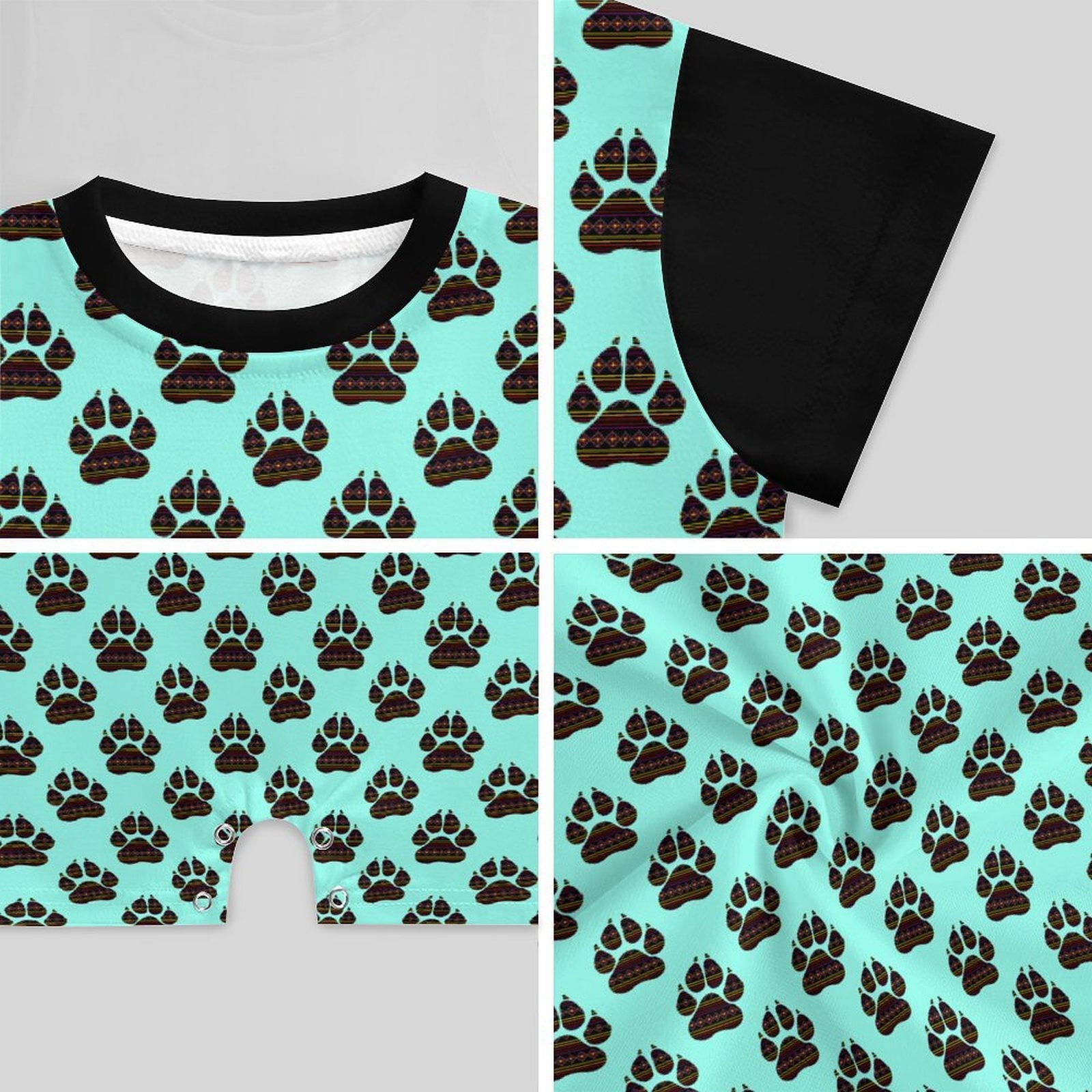 Panther Paw Romper