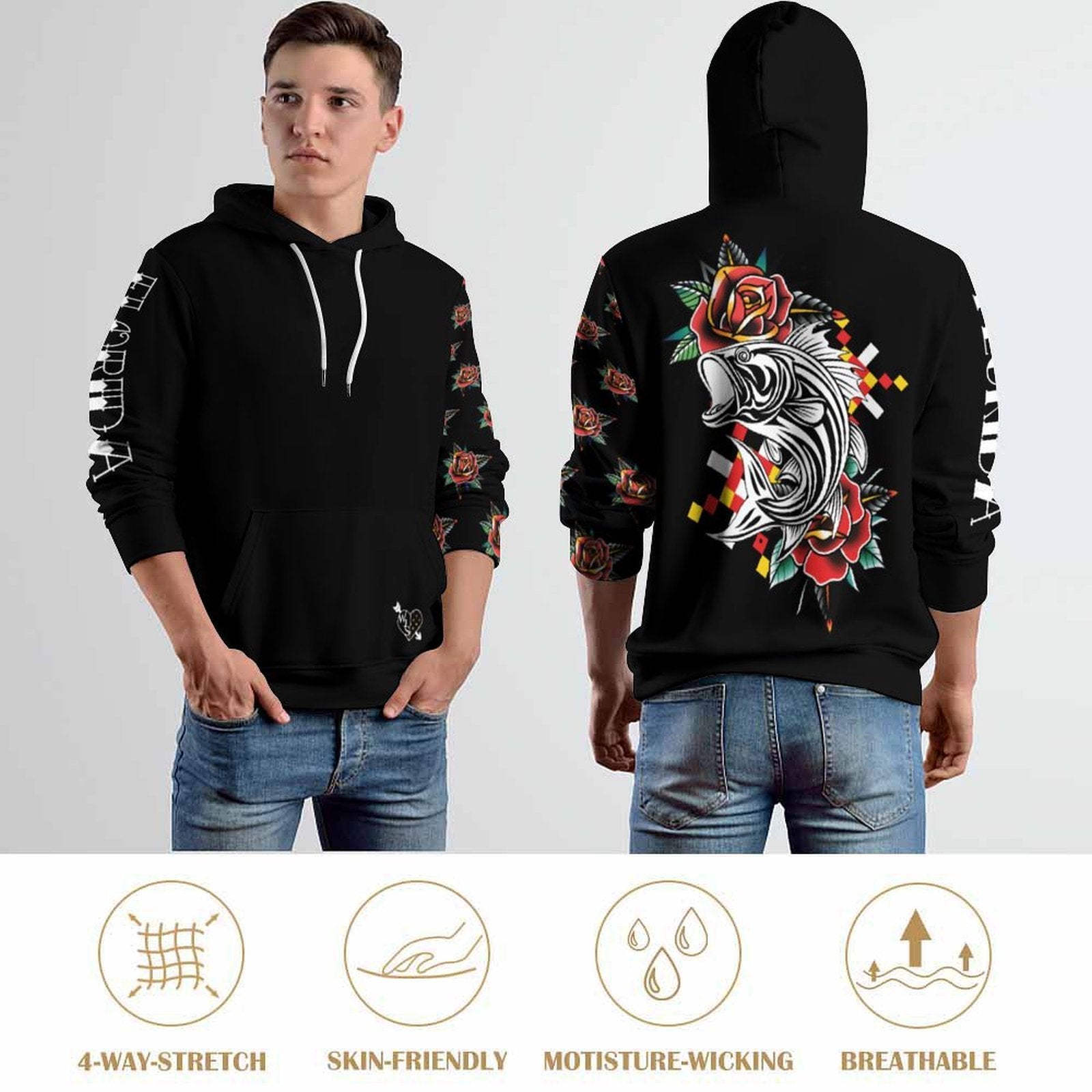 Bass Loose Fit Hoodie for Adults