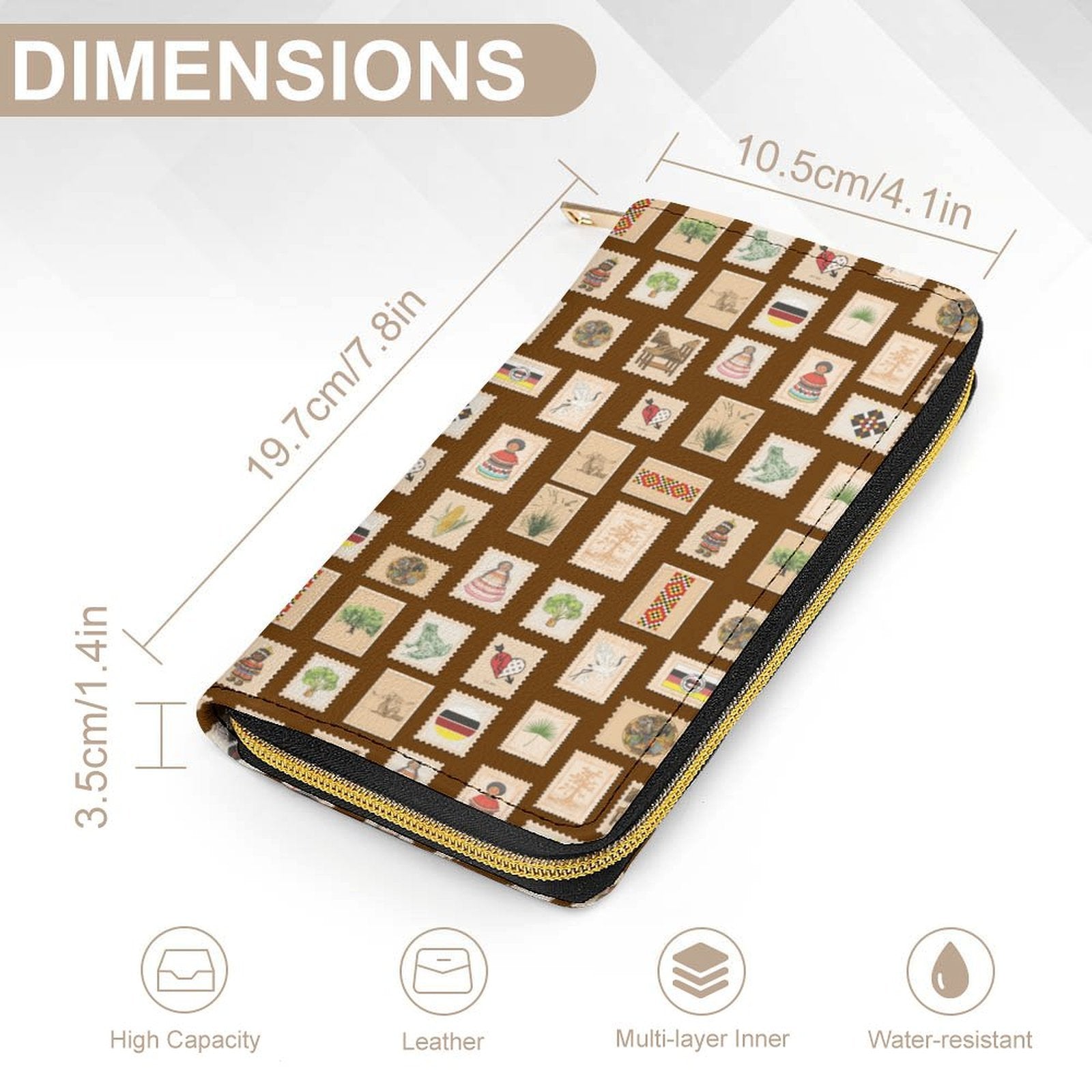 Mocha Leather Wallet