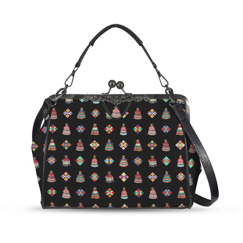Dolls & Diamonds Kisslock Crossbody Bag