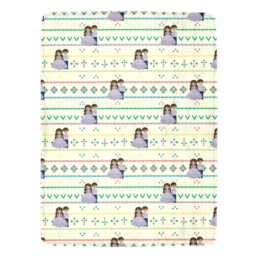 Ultra-Soft Spring Doll Blanket