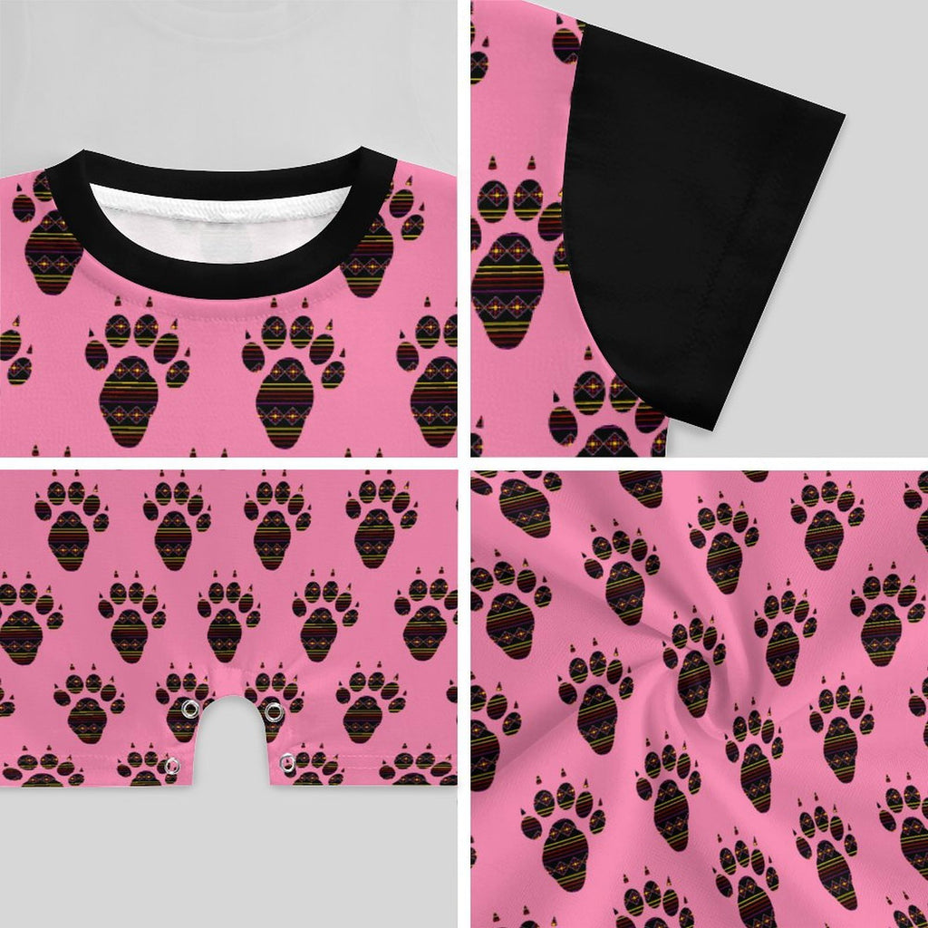 Otter Paw Baby Romper