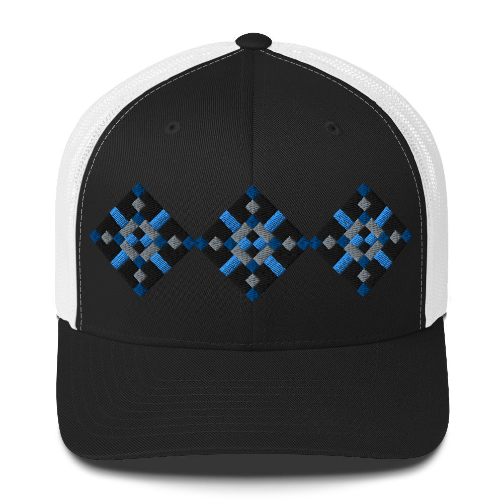 Blue Diamond Trucker Cap