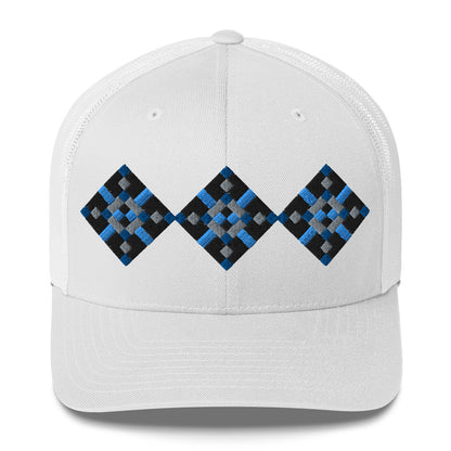 Blue Diamond Trucker Cap